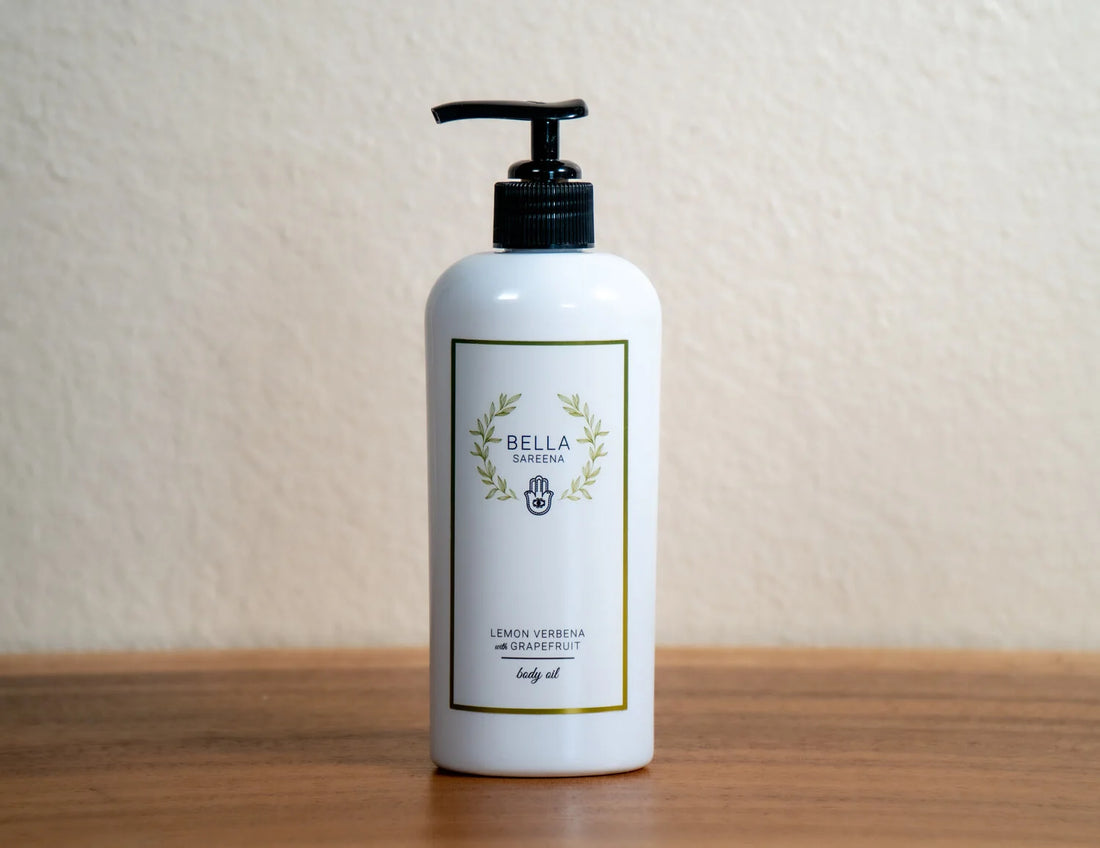 Lemon Verbena & Grapefruit Body Oil 8 oz